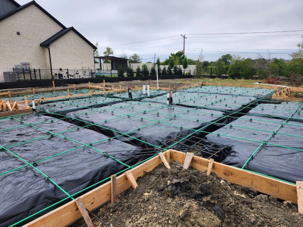 Real Texas Post-Tension Foundation Pre-Pour Inspection